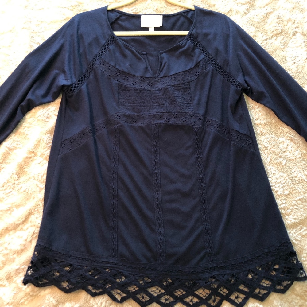 Skies Are Blue Tunic Top